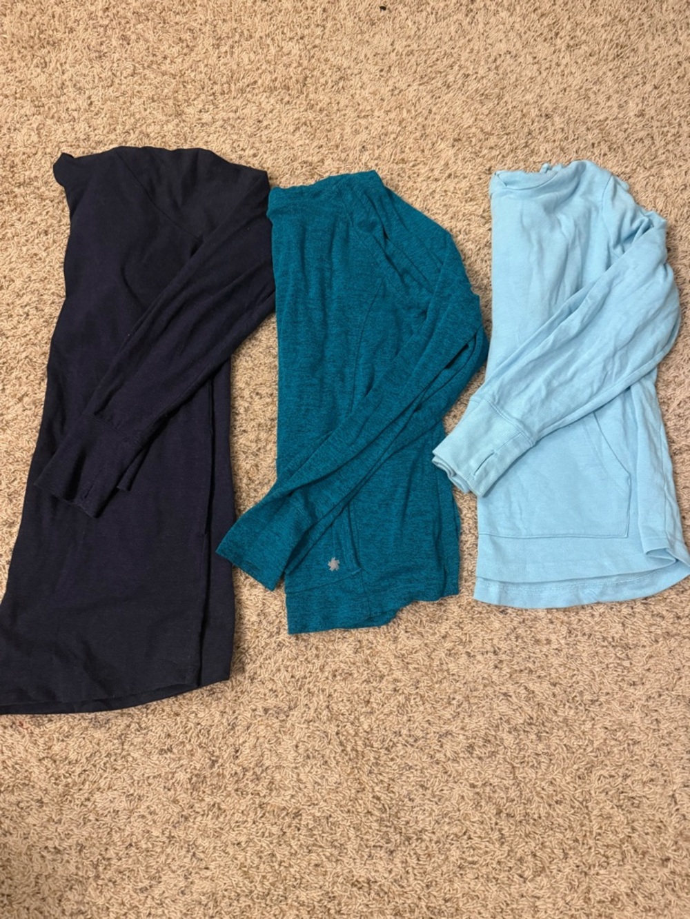 tek gear Light Blue Hooded Pullover Sweater